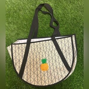Thirty-one Round Tote Moroccan pineapple Canvas Lightweight Shoulder‎ Bag